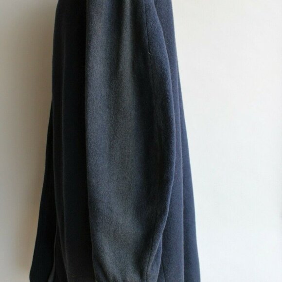 Vintage 1940s Movie Costume Coat, Navy Blue Wool, Hollywood Memorabilia - Picture 13 of 13